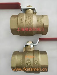 台湾富山黄铜丝口球阀F1361
