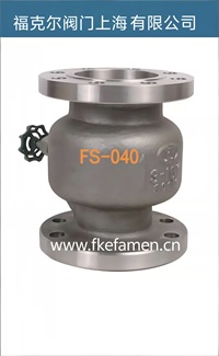 台湾富山不锈钢消声止回阀FS-040